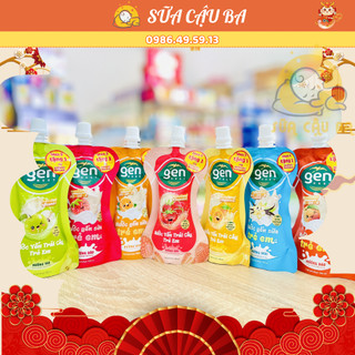 Nước yến trái cây, yến sữa trẻ em gen nest 105ml