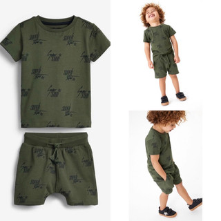 Set short cotton Star bé trai