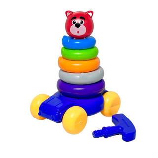Đồ chơi tháp xếp vòng nhiều mẫu HJ-06