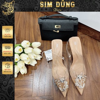 Guốc Zaraa Quai Trong Be Cáo 7 phân hot trend (Lùi 1 Size) 2257-2