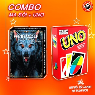 COMBO bài ma sói ultimate + UNO 110 Lá - phiên bản đặc biệt