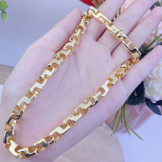 Dây Chuyền Nam Chữ Công Khoá Hộp Có Kí Hiệu Bền Đẹp, Sang Trọng