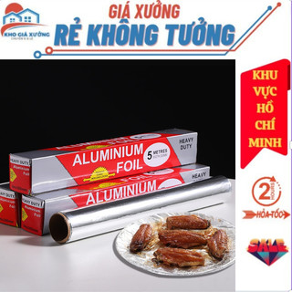 Cuộn GIấy Bạc Bọc Thực Phẩm 30cm*5m