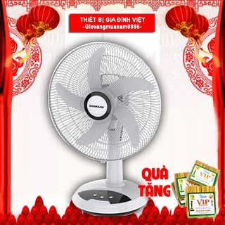 Quạt tích điện Sunhouse SHD7223 - HÀNG MỚI 100% + tặng set tăm vip