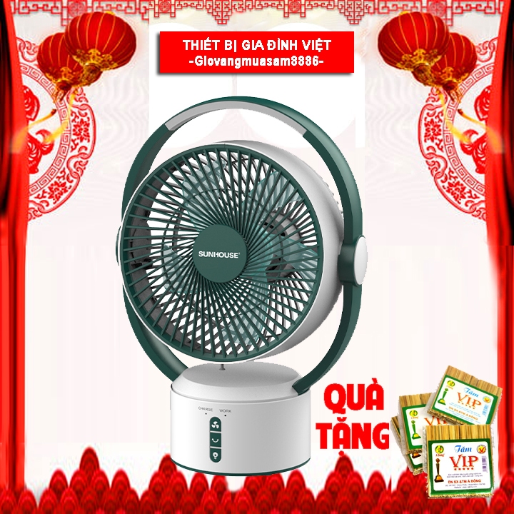 QUẠT SẠC SUNHOUSE SHD7116