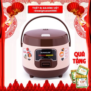 Nồi cơm điện SUNHOUSE SHD8208C dung tích 1 Lít