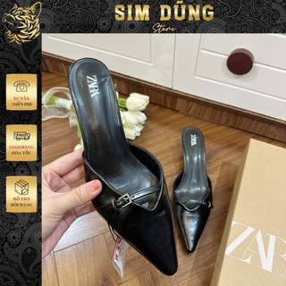 GUỐC DA ZR MŨI NHỌN CAO 4cm CỰC HOT NĂM NAY ( Tăng 1 Size) 8337