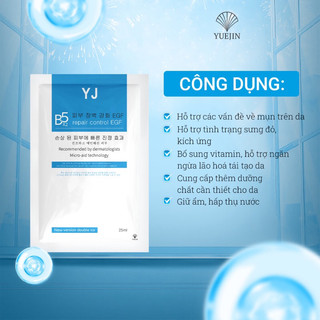 Mặt nạ yuejin b5x2 mask phục hồi dưỡng trắng da hạn dùng 2026