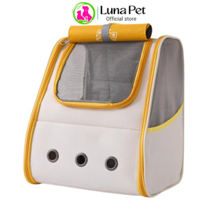 Balo đựng chó mèo tiện lợi Luna Pet BL13 - Balo vận chuyển thú cưng đi du lịch giá rẻ tiện lợi 