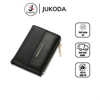 Ví Nữ Ngắn Mini Cầm Tay Chính Hãng TAILIAN Gấp 2 Nhỏ Gọn Da Cao Cấp Cực Đẹp Giá Rẻ TL09 -JUKODA