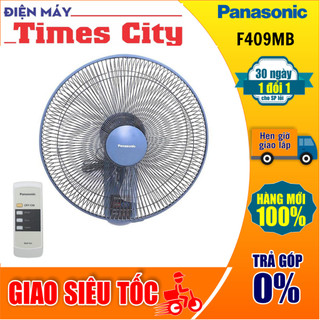 Quạt treo tường Panasonic,Màu xanh F409MB