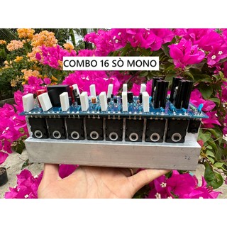 Combo mạch công suất 16 sò 5200/1943 full nhôm