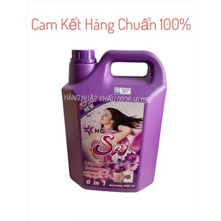 Nước giặt xả quần áo đậm đặc Spj và Hc 6in1 Thái lan