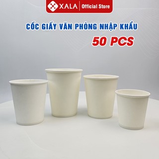 50 ly cốc giấy nhập khẩu Hàn Quốc dùng 1 lần cao cấp