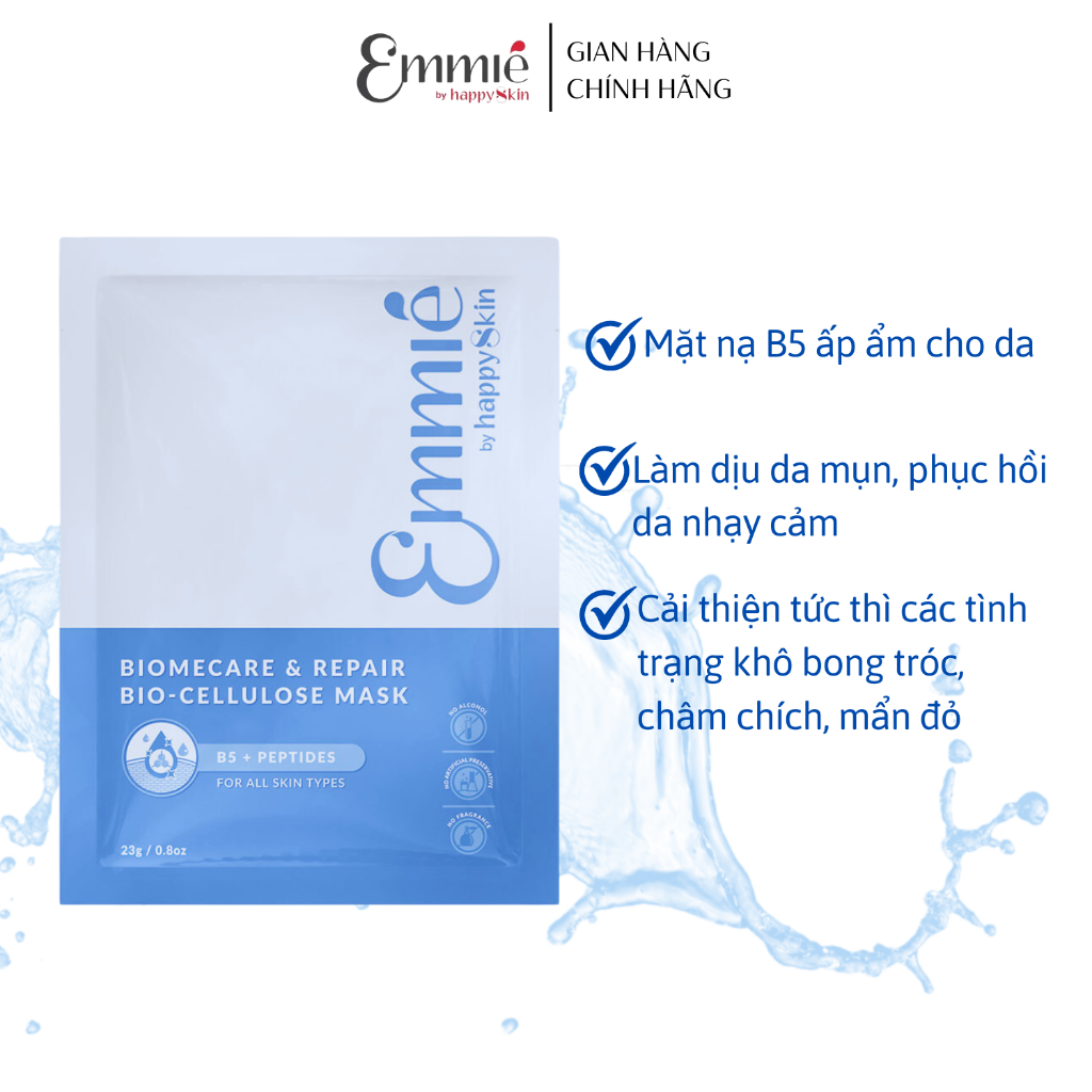 5 Mặt nạ phục hồi Emmié by HappySkin B5 Complex dành cho mọi loại da