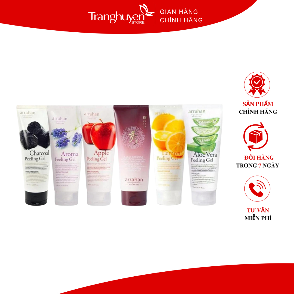 Tẩy da chết Arrahan hoa quả