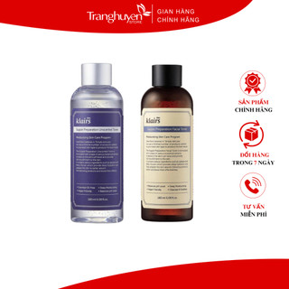 Nước hoa hồng Klairs supple preparation toner