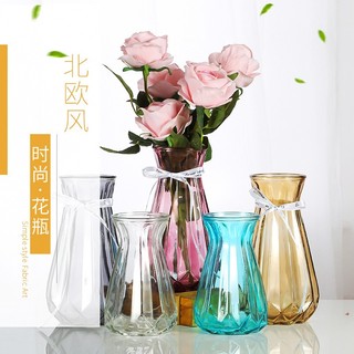 Bình Thủy Tinh cắm hoa phong cách Châu Âu - Bí Ngô Origami
