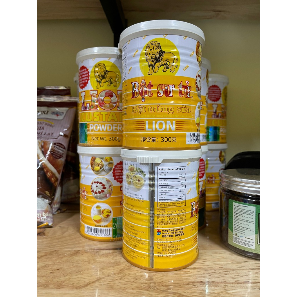 BỘT LION (BỘT SƯ TỬ) LION CUSTARD 300G