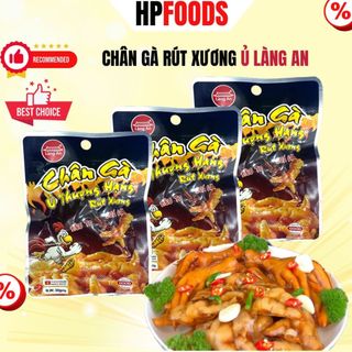 Chân gà rút xương ủ vị Làng An-đồ ăn vặt chân gà rút xương cay tê tương thơm Lang An gói 30g