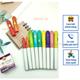 Bút máy thầy ánh sh056 bút mực ngòi trơn luyện chữ đẹp sh 056 bút mặt cười thầy ánh ngòi êm trơn có tem chính hãng