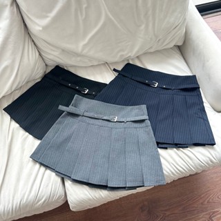 KIDO - Chân váy xếp ly kèm belt LIAM SKIRT