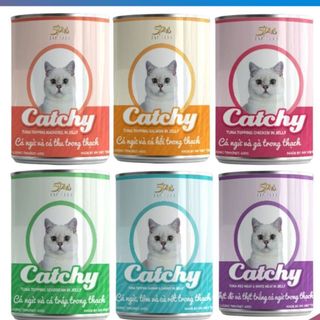 Pate Catchy Lon 400g Dành Cho Mèo Mọi Lứa Tuổi