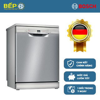 [Chính Hãng] Máy Rửa Bát Độc Lập Bosch SMS2IVI61E - Series 2, Kết Nối Thông Minh, Dọn Rửa Nhẹ Nhàng