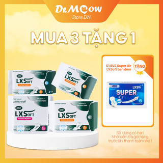 [Mua 3 tặng 1] COMBO 03 gói Băng Vệ Sinh LXSoft 🙋SIÊU MỎNG🙋SIÊU THẤM HÚT🙋CHỐNG TRÀN HIỆU QUẢ