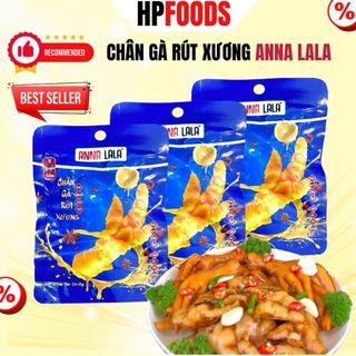 Combo 20 Chân gà rút xương cay Anna Lala-đồ ăn vặt chân gà rút xương cay tương thơm ủ vị AnnaLala