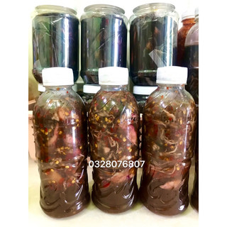 Mắm Mực Bình Định chai pha sẵn 380gram
