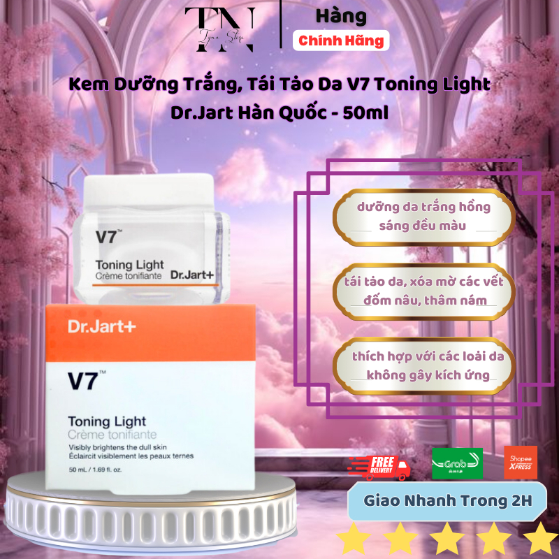 Kem Dưỡng Trắng Da V7 Toning Light Dr.Jart+ (50ml) - Hàn Quốc | BigBuy360 - bigbuy360.vn