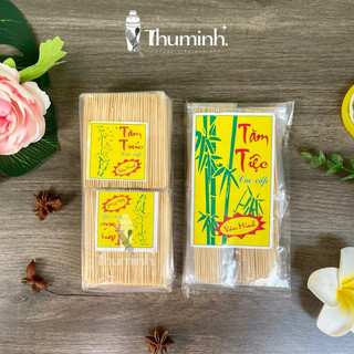 Lốc 10 gói tăm trúc xỉa răng 6.5cm chất lượng