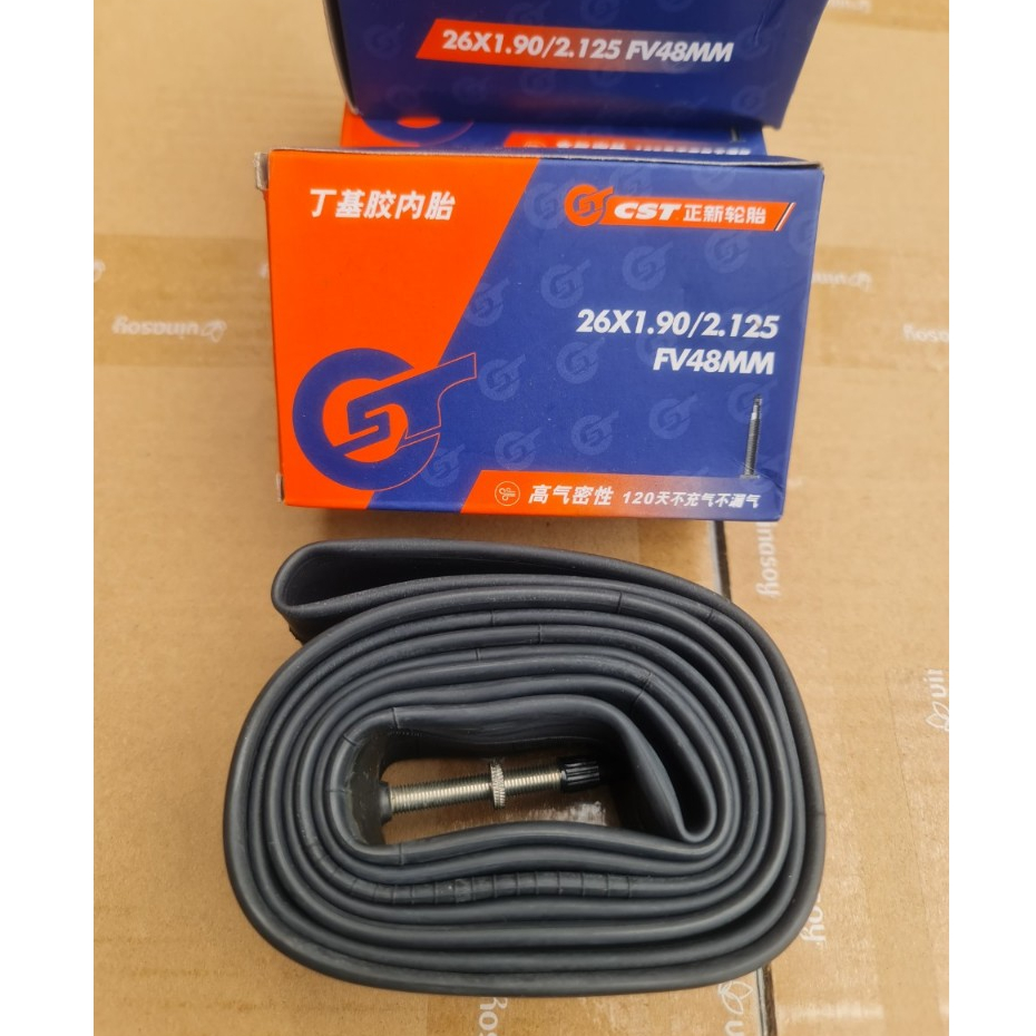 Ruột săm, Săm Xe đạp 26.5x1.90/2.125 CST van FV48mm - Chính Hãng