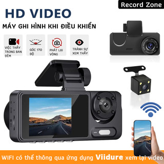 Camera hành trình ô tô，cam hanh trinh ôtô，vietmap live pro，camera 360 độ xe ô tô，ba ống kính quan sát ,1080p,quay xem lạ
