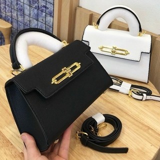 Túi xách nữ đeo chéo mini cao cấp thời trang size 20 tặng kem khăn nơ xinh