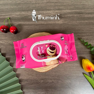 Khăn Ướt Phú Đạt Hình Gấu Gói 120 tờ