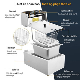 Bếp chiên nhúng điện cao cấp
