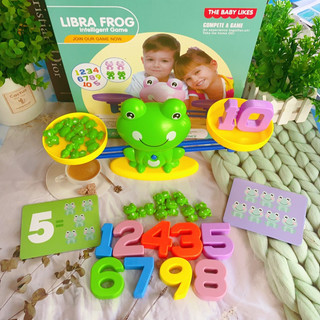 Đồ chơi cân ếch thăng bằng toán học Autismshop
