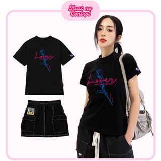 Baby Tee Áo Thun Nữ Form Vừa Local Brand TNC Phông Cotton Đen Girl Phố Cute Bigsize Xinh Xịn Hot In Hình Hoa Tulip Đẹp