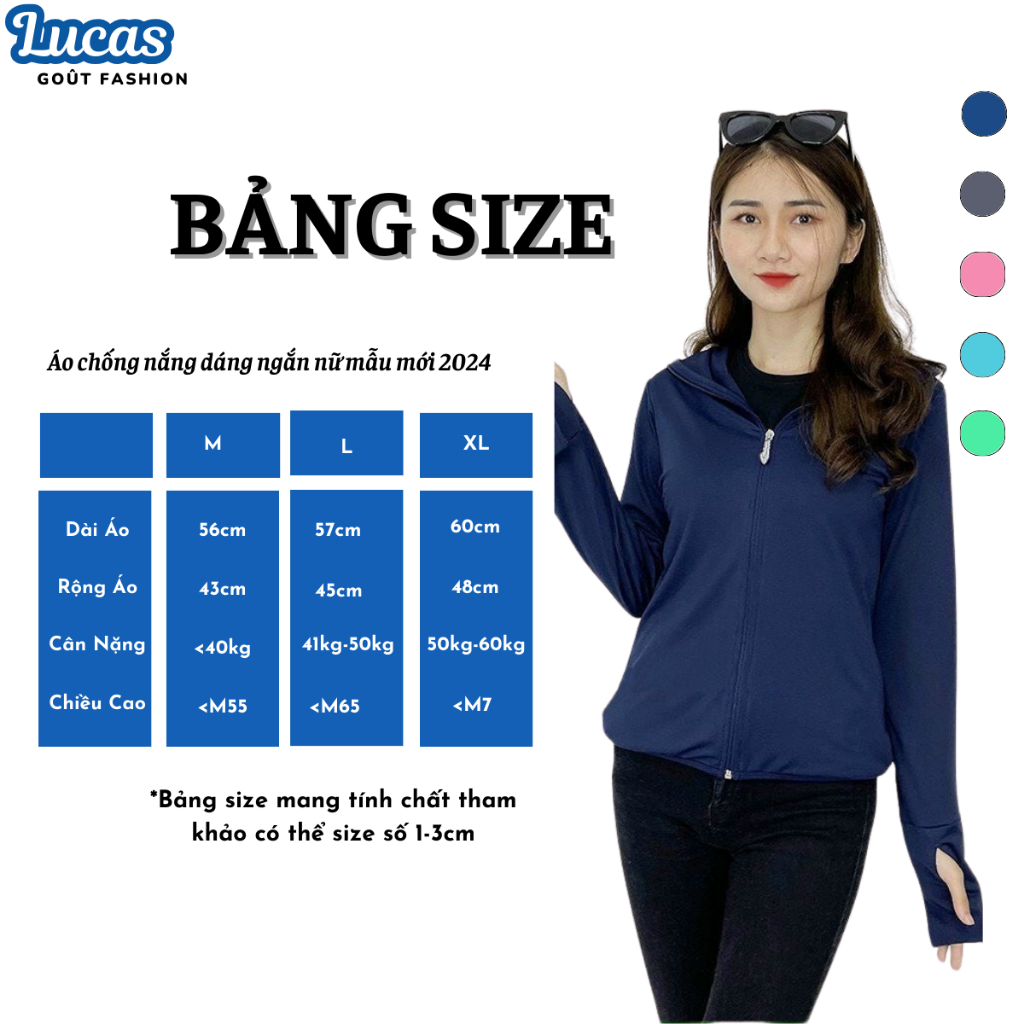 Áo chống nắng nữ 2 lớp Thế Hệ Mới mũ có vành, Chống Tia UV 98% bảo vệ làn da tối đa mẫu hè CN25 | BigBuy360 - bigbuy360.vn