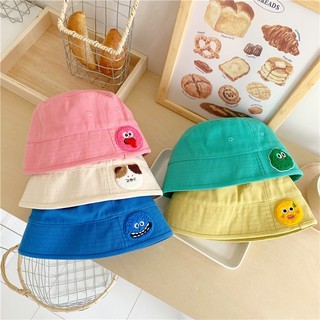 Mũ vành bucket denim màu sắc cho bé 46-50cm