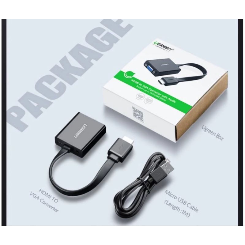 Cáp chuyển đổi HDMI to VGA Ugreen 40248