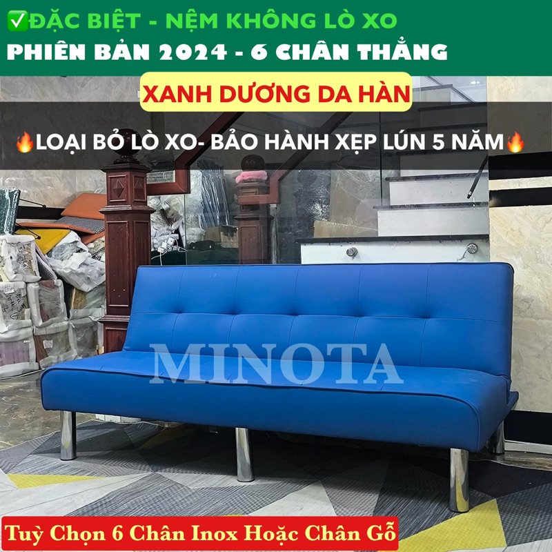 [New 2026] Ghế Sofa Giường 1m7 6 Chân, Sofa bed Đa Năng Bật Giường [ CHỐNG XẸP LÚN] - Nệm Không Lò Cao Cấp- BH 5 NĂM | BigBuy360 - bigbuy360.vn