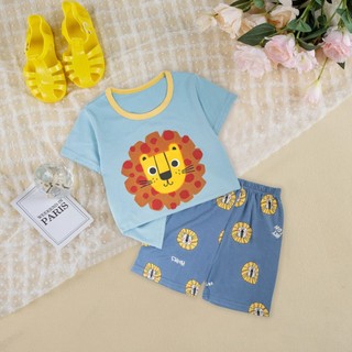 Xuất hàn QiQi bé trai 8-16kg - Đồ bộ cho bé trai cotton Quảng Châu cao cấp - Bảng màu 1