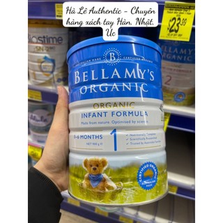 Sữa bột hữu cơ Bellamy's Organic đạm A1 đủ số 900gr dành cho bé