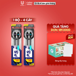 Bộ 2 bàn chải đánh răng P/S 4D