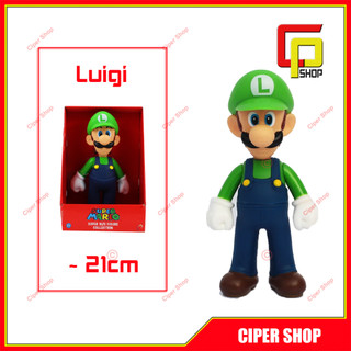 Mô hình Luigi Mũ Xanh - Mô hình Mario - Figure Action Luigi