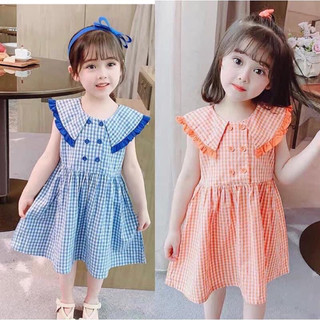 Váy đầm kẻ caro thiết kế đẹp