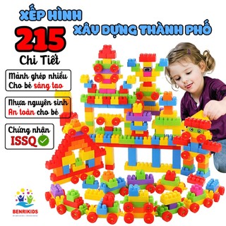 Bộ Đồ Chơi Xếp Hình Công Trường Thành Phố Siêu Nhiều Chi Tiết